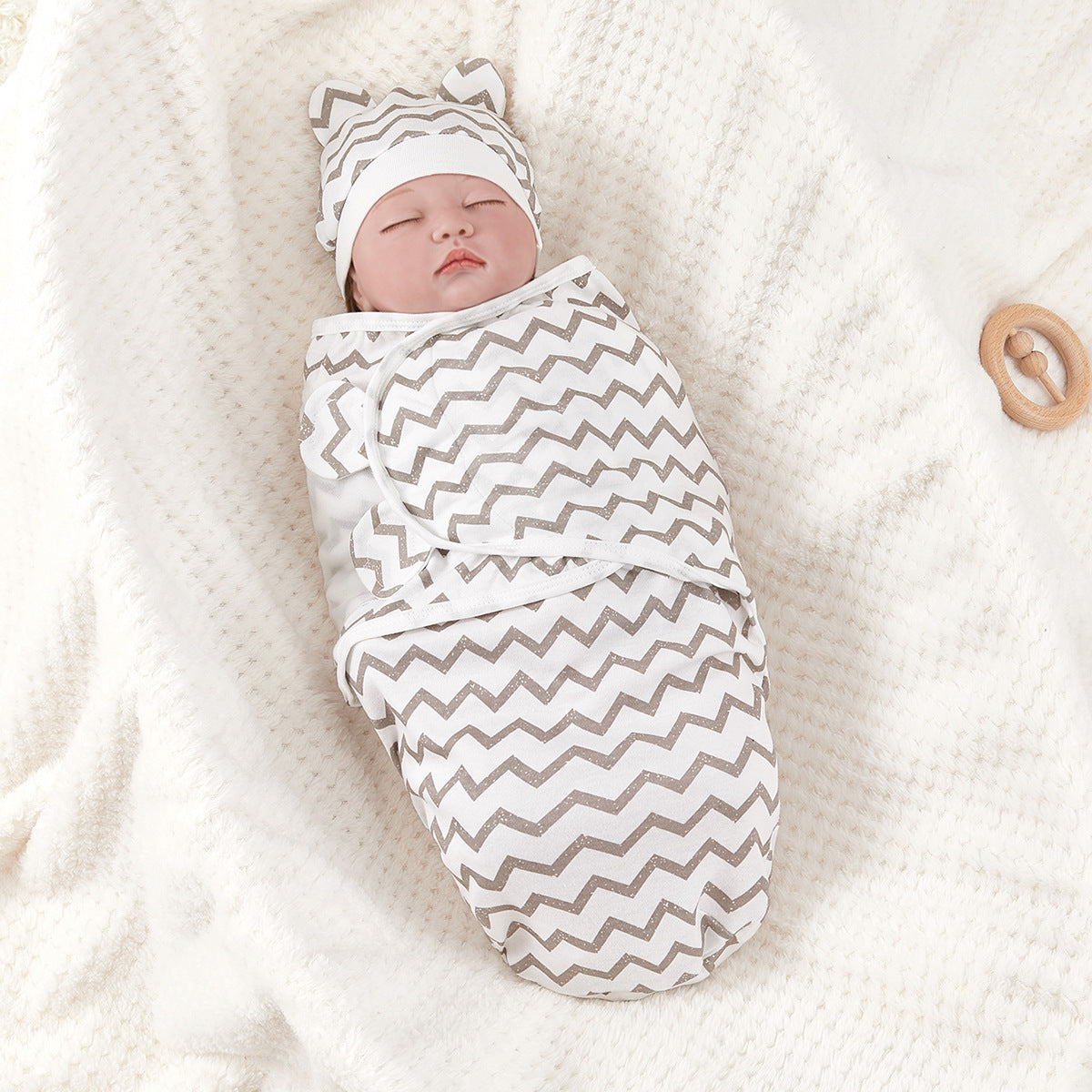 Anti-startle Swaddling Cotton Printing Gro-bag Spring And Summer Baby Wrap - Snag the Pure Cotton Anti-Startle Baby