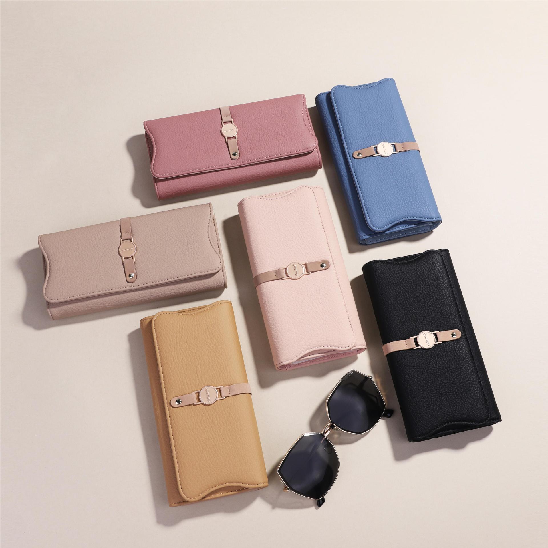 Anti-Theft Card Wallet in Multiple Colors for United States and CHF - Purse Perfection Women Who Love Simple Style