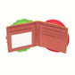 Anti-Theft Swiping PU Leather Wallet with Hamburger Design - Teleplus