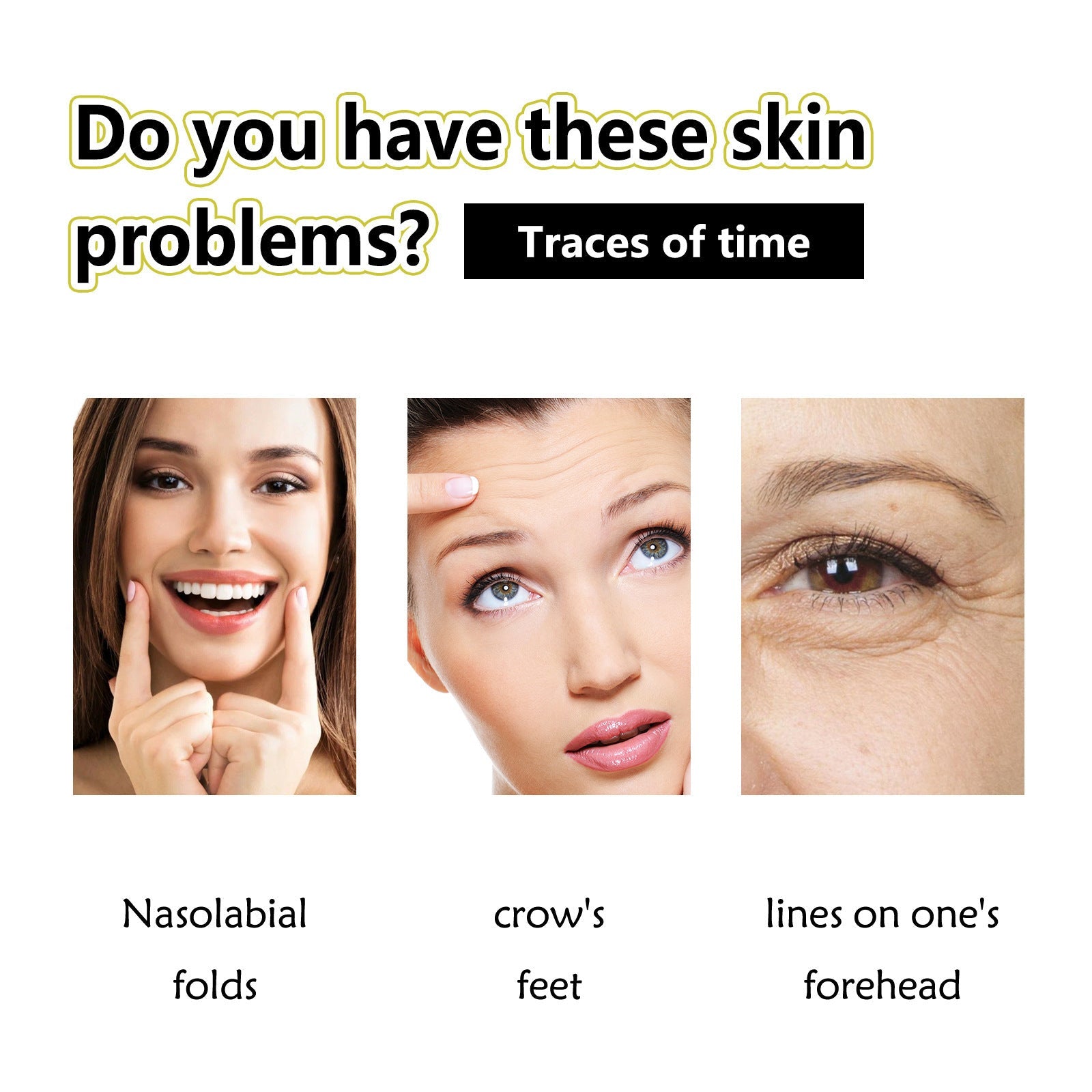 Anti-Wrinkle Facial Firming Essence with Hyaluronic Acid Aloe Glycerin 60ml - Teleplus Serum