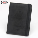 Antimagnetic Passport Case for Australia in Black Pink Gray with CHF Support - Stay Magnetic Free united states chf