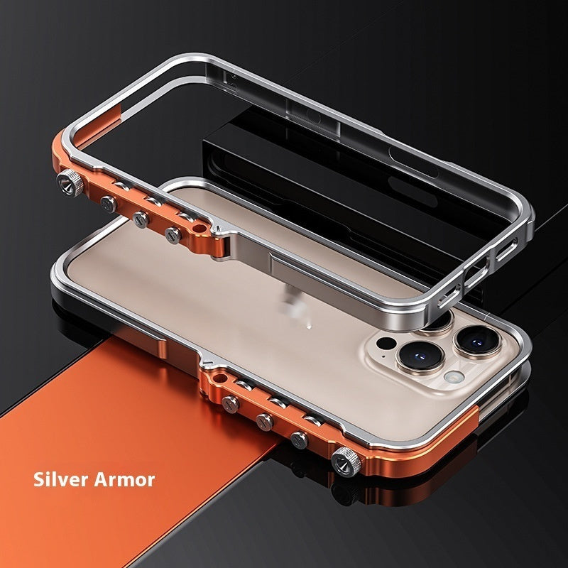 Apple Armor Phone Case with Heat Dissipation Drop Resistance for 15Pro Max - Teleplus armor phone case heat dissipation