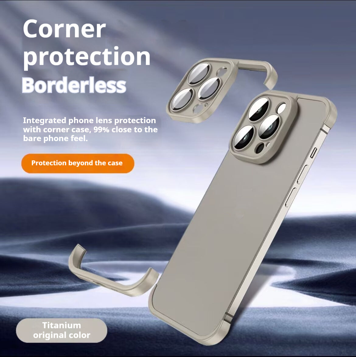 Apple iPhone Shockproof Case Heat Dissipation Anti-Fingerprint Protective Cover - Teleplus