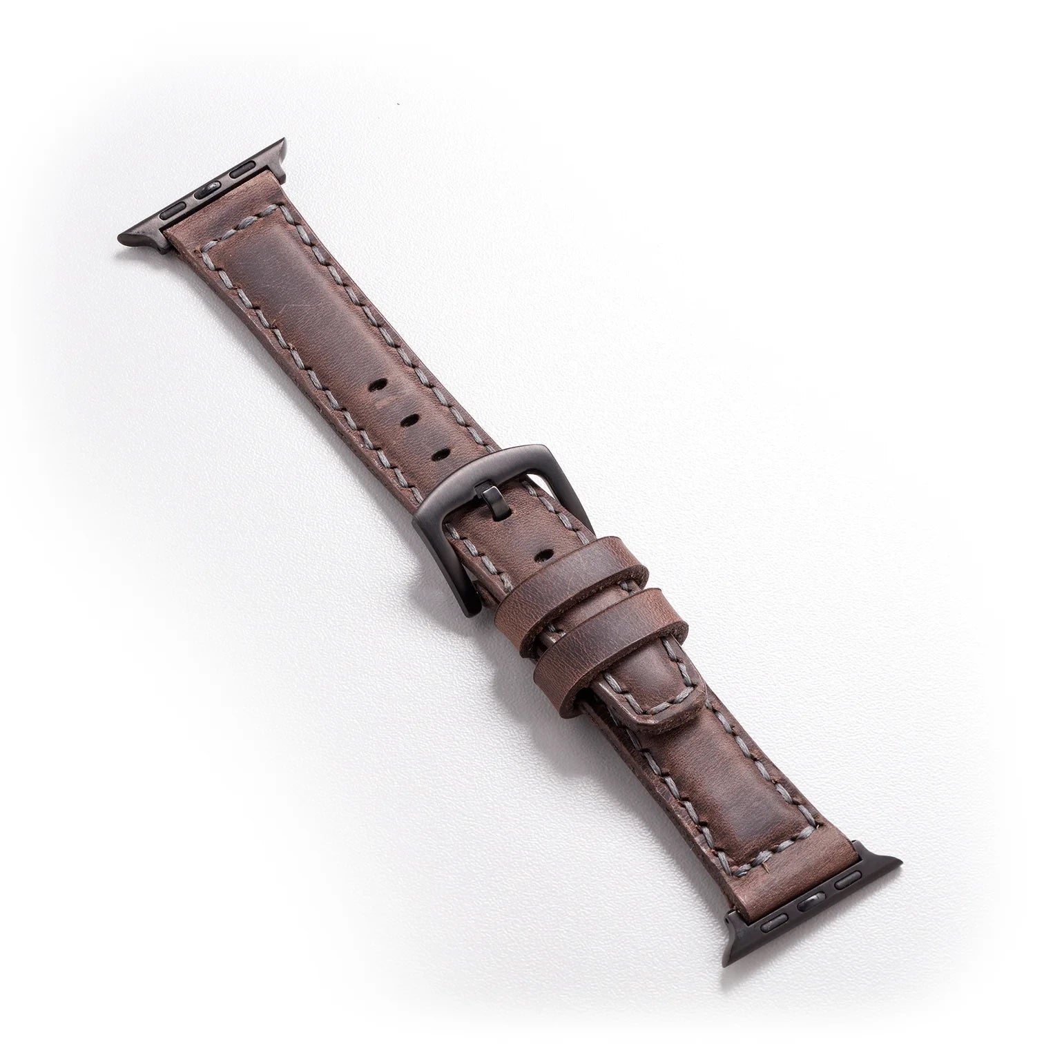 Apple Watch 8 45 MM Handmade Leather Band Strap Dark Brown - Enhance Your Style with Apple Watch 8 45mm Handmade