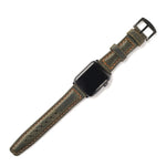 Apple Watch 8 45 MM Handmade Leather Band Strap Dark Green - Enhance Your Style with Apple Watch 8 45mm Handmade