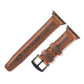 Apple Watch 9 41 MM Handmade Leather Band Strap Brown - Sleek Sophistication Apple Watch 9 41MM Handmade Brown Leather