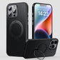 16promax Carbon Fiber Phone Shell Magnetic Bracket for Apple Devices - with carbon fiber phone shell magnetic bracket