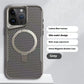 Applicable Carbon Fiber Magnetic Bracket Drop-resistant Protective Armor Small Waist Phone Case - Got Suction?