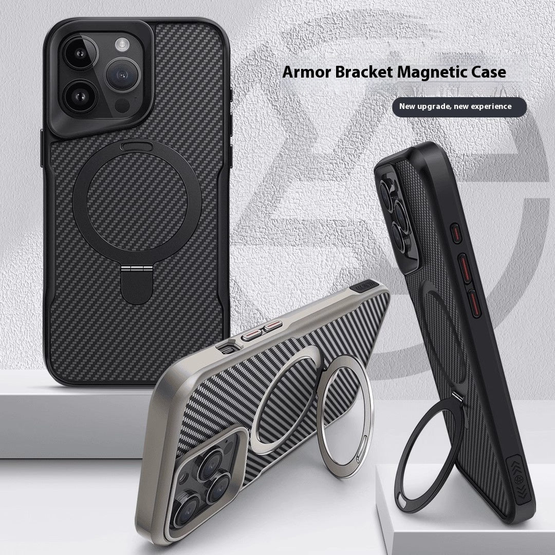 Black and Gray Shockproof Phone Case with Magnetic Bracket for United States - Got Suction? The Ultimate Armor united