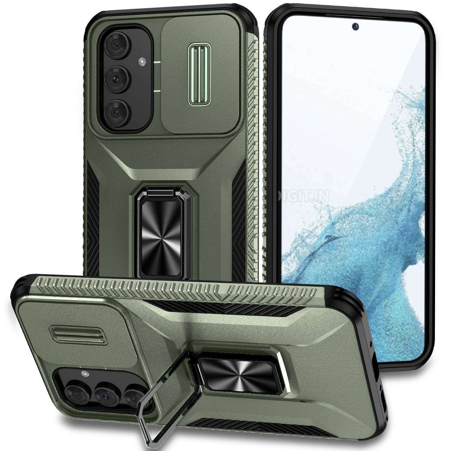 Applicable To Pixel9 Phone Case 2-in-1 Bracket Phone Case 7A - Magnetic Suction Phone Case for Pixel9 Style Brigade