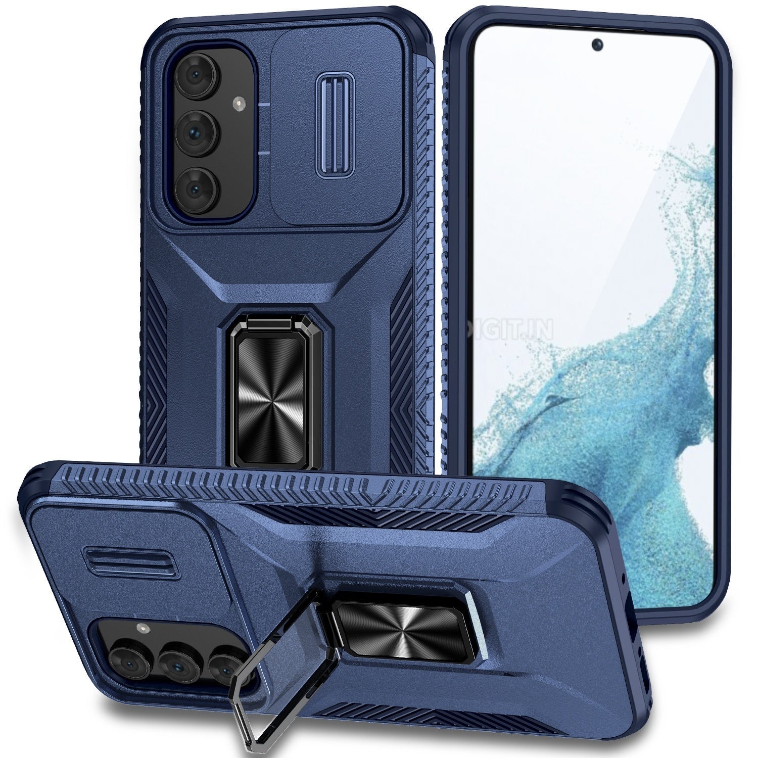 Applicable To Pixel9 Phone Case 2-in-1 Bracket Phone Case 7A - Magnetic Suction Phone Case for Pixel9 Style Brigade