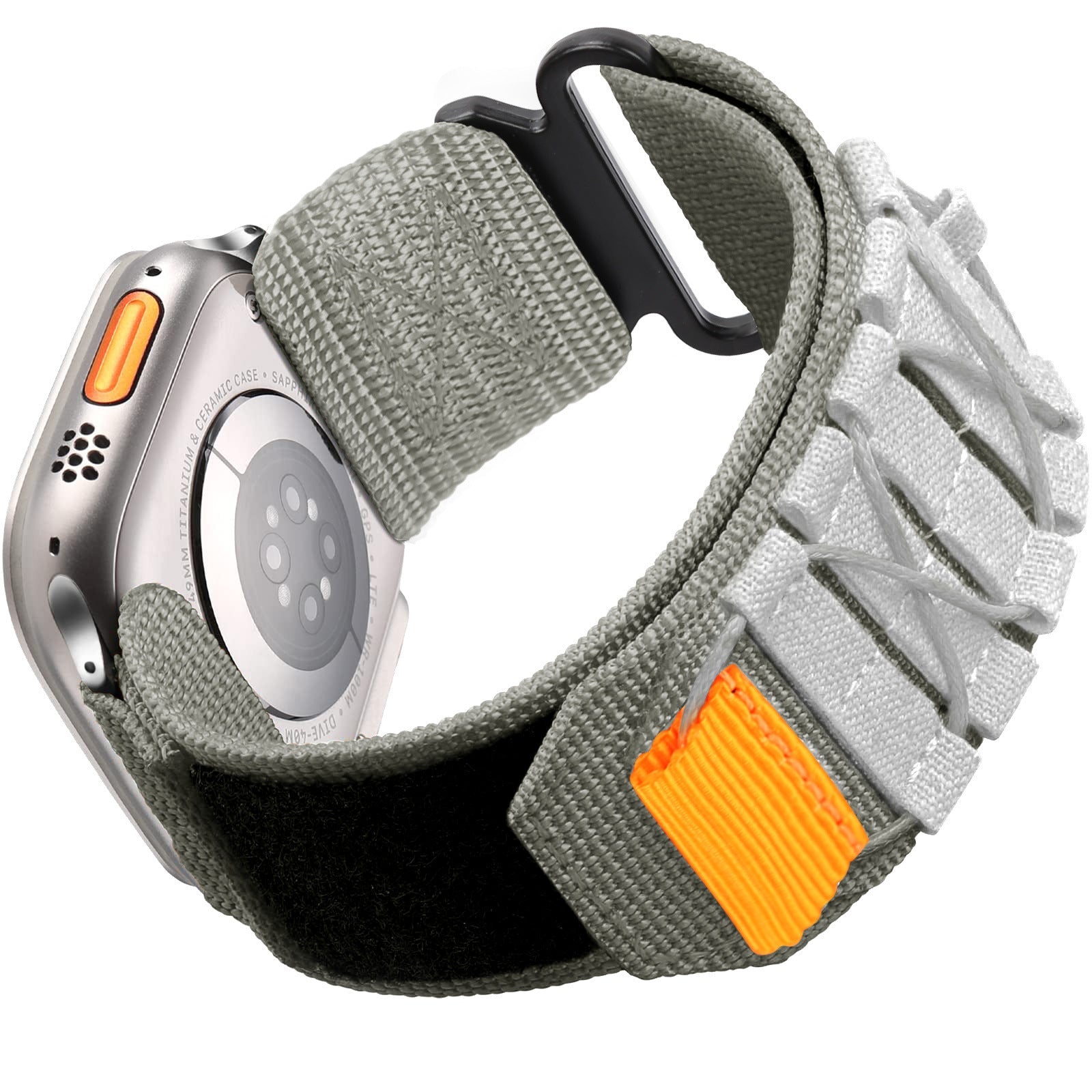 Applicable Watch Iwatch Series Strap Loop Nylon Canvas Strap Sports Outdoor - Applicable Watch Iwatch Series Nylon