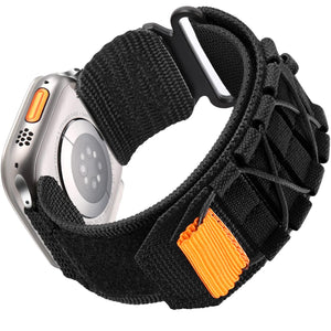 Applicable Watch iWatch Strap Sports Compatible with Series 38-49mm - Iwatch Nylon Packing List applicable watch iwatch