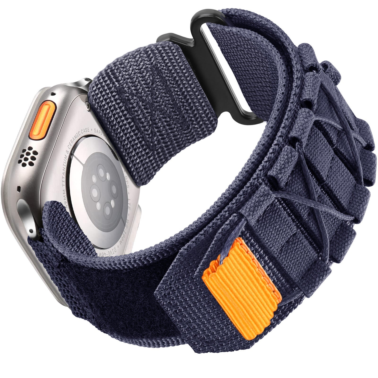 Applicable Watch Iwatch Series Strap Loop Nylon Canvas Strap Sports Outdoor - Applicable Watch Iwatch Series Nylon