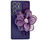 Applicable Wrist Strap Bracket Phone Case High-grade Flower - High-grade Flower Phone Case with Liquid Big Eyes