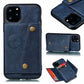 Applique Leather Double Buckle Phone Case - Applique Leather Double Buckle Phone Case for Redmi Note