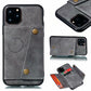 Applique Leather Double Buckle Phone Case - Applique Leather Double Buckle Phone Case for Redmi Note