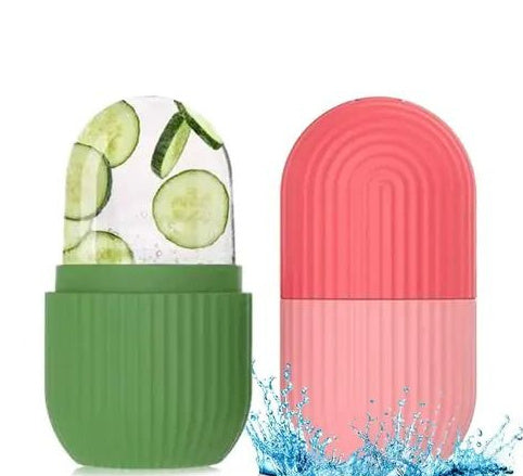 Apply Face Ice Tray Shell Pattern Facial Edema Massage Ice Tray Beauty Supplies - Chill Out with Shell Pattern Face Ice