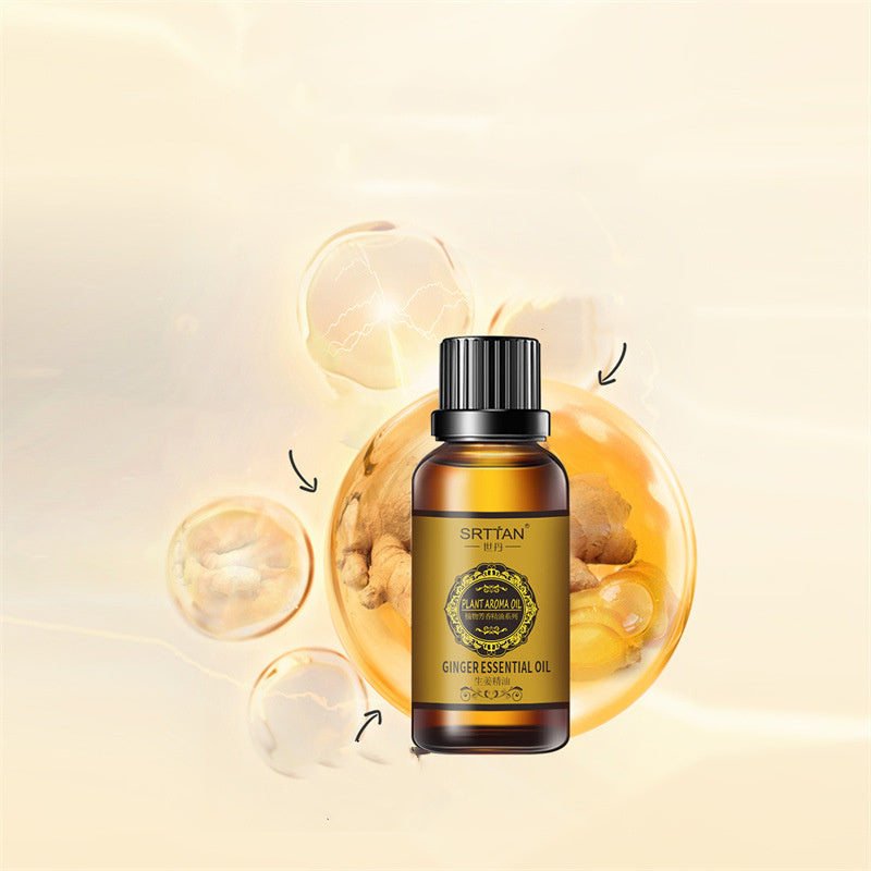 Ginger Essential Oil for Aromatherapy Body Massage and Humidifier - Relaxation aromatherapy body massage humidifier