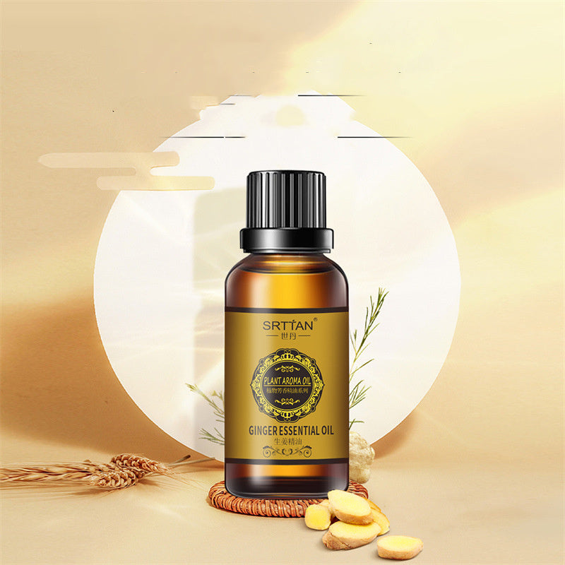 Ginger Essential Oil for Aromatherapy Body Massage and Humidifier - Relaxation aromatherapy body massage humidifier
