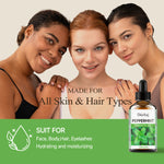 Aromatherapy Massage Oil for Dry and Sensitive Skin 60ml Essential