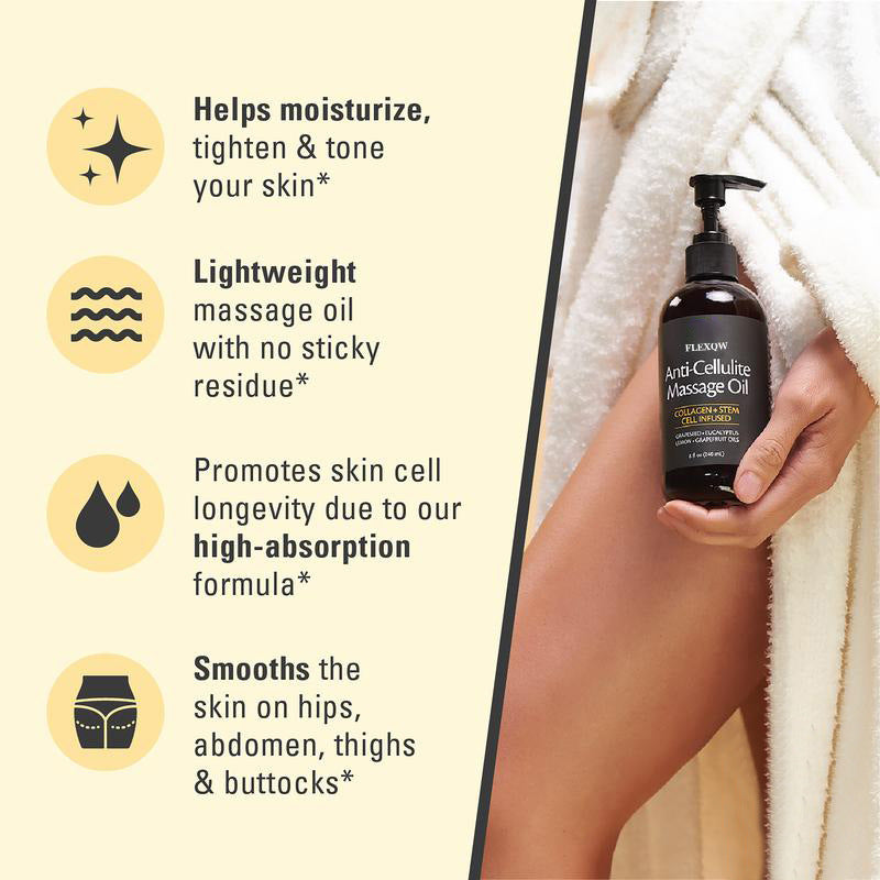 Aromatherapy Massage Oil for Women and Men 240ml Relaxation Spa