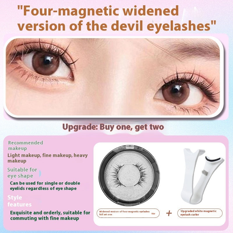 Artificial Fiber 1cm to 1.5zm Natural Plain Eyelash Curler Refill Set - Teleplus Refills for False Eyelashes natural