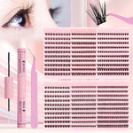 Artificial Fiber Glue Tweezers for False Eyelashes and Curl Long Hot Styles - Teleplus false eyelashes suit single curl