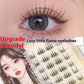 Artificial Fiber Guppy False Eyelashes in Caramel and Black for Lashes - Teleplus segment caramel guppy false eyelashes