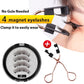 Artificial Fiber Magnetic Eyelash Curler with Clip Sleeve for Natural Look - Teleplus natural magnetic eyelash clip