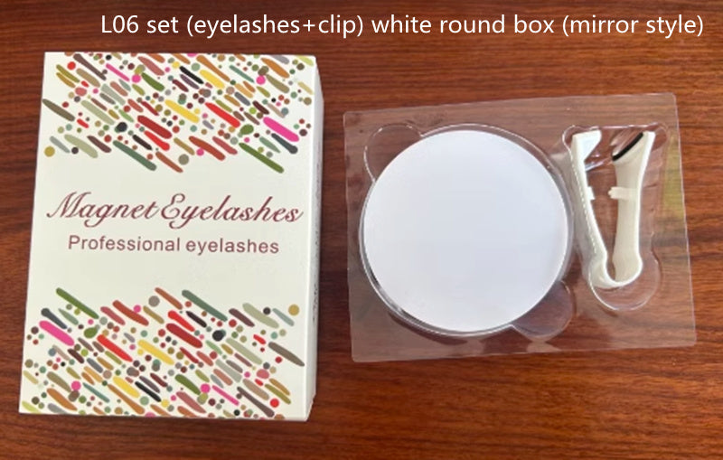 Artificial Fiber Magnetic False Eyelash Clips for Eyelashes Suit - Teleplus magnetic false eyelashes suit