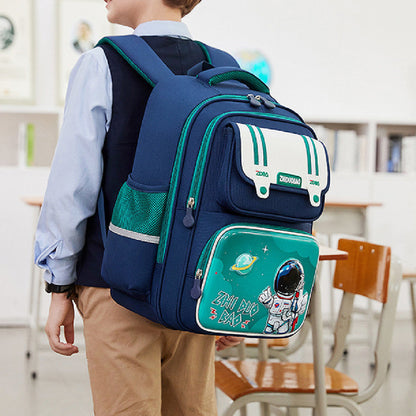 Astronaut Backpack For Elementary School Students Super Light Weight Reduction And Spine Protection - Blast