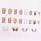 Aurora Gold Foil Nail Stickers 24 Pieces Sticker for Stylish Manicures - Teleplus aurora gold foil nail sticker