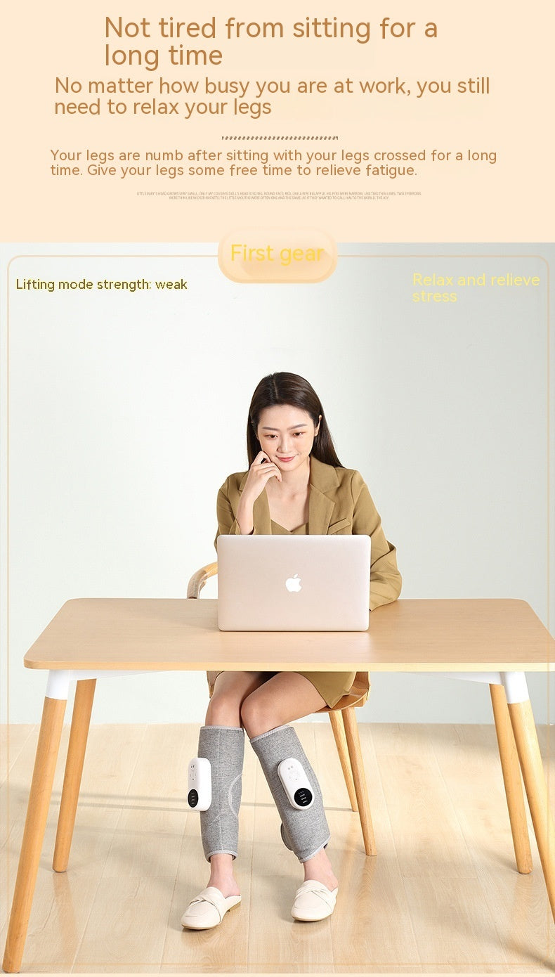 Automatic Air Bag Heated Calf Massage Massager with Rotation and Leg Strap - Teleplus Heating automatic air bag heating