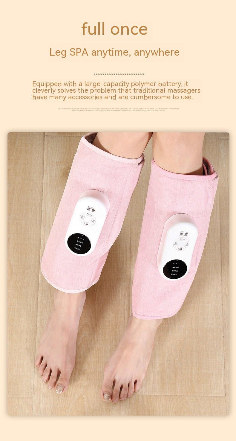 Automatic Air Bag Heated Calf Massage Massager with Rotation and Leg Strap - Teleplus Heating automatic air bag heating