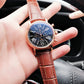 Automatic Domineering Fashion Watch with Leather Bridge Strap Waterproof - for Bold Gentlemen automatic domineering