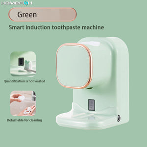 Automatic Induction Squeezing Toothpaste Dispenser No Punching Holes Wall Mount - Teleplus automatic induction