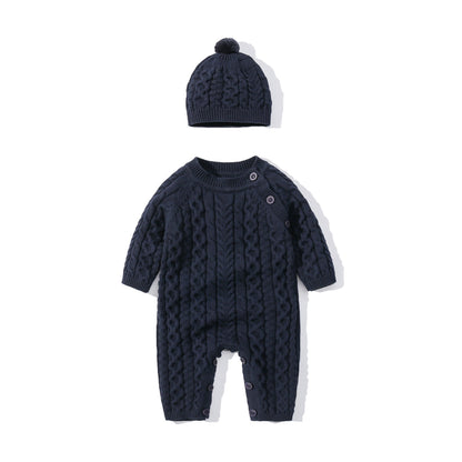 Autumn And Winter Knitted Onesie Hemp Hemp Ha Yi - Snuggle Up in Hemp Hemp Ha Yi Cozy Onesies