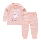 Autumn And Winter Pajamas Baby Autumn Clothes Long Trousers Girls’ Home Clothes Long Sleeves - Cozy Long Clothes