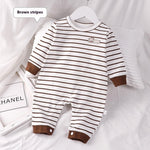 Autumn Clothing Pure Cotton Baby Rompers Pajamas - Autumn Cotton Baby Rompers and Pajamas Collection