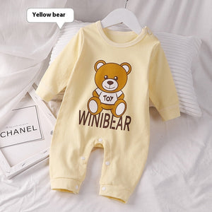 Autumn Clothing Pure Cotton Baby Rompers Pajamas - Autumn Cotton Baby Rompers and Pajamas Collection