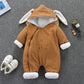 Autumn Winter Coat Jumpsuit Baby Clothing Newborn Snowsuit Boy Warm Romper Down Cotton Jackets Girl Snow clothes