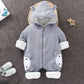 Autumn Winter Coat Jumpsuit Baby Clothing Newborn Snowsuit Boy Warm Romper Down Cotton Jackets Girl Snow clothes