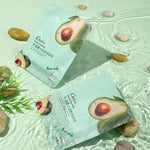 Avocado Moisturizing Mask Patch Facial Care - Avocado Invisible Mask Sheet for Glowing Skin Fun