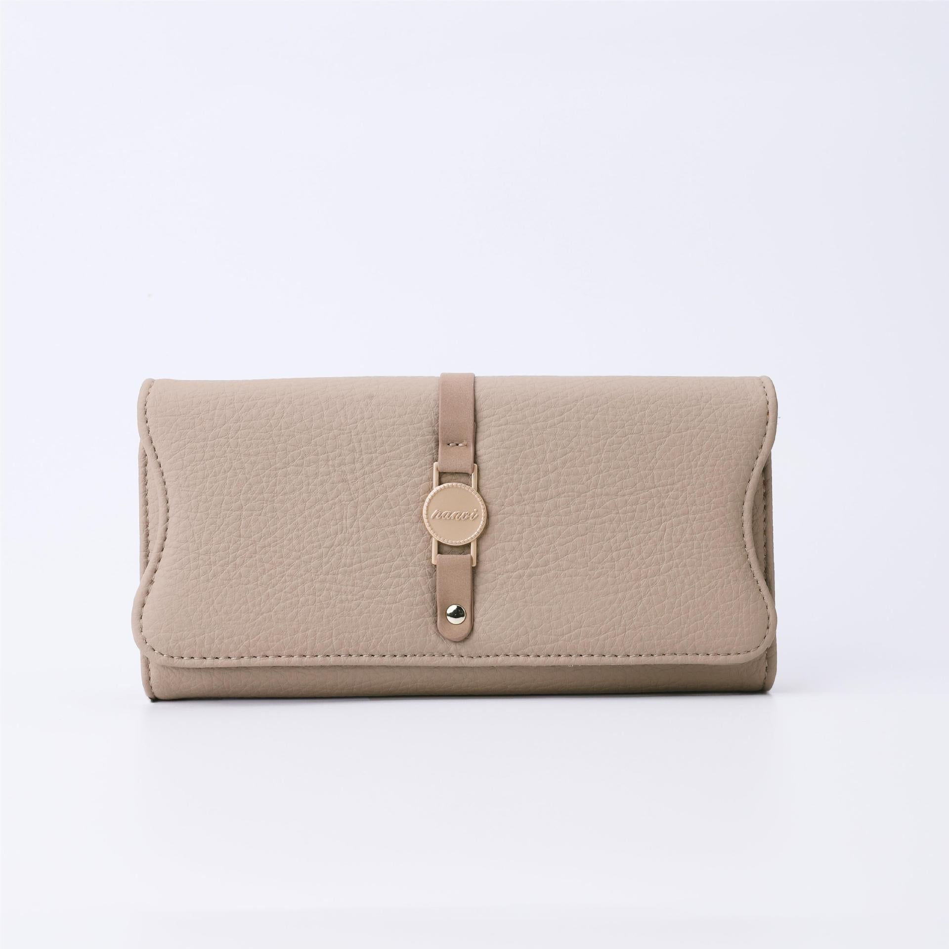 Women’s Leather Purse Long And Simple Fashion - Purse Perfection for Women Who Love Simple Style