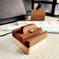 Wooden Mobile Phone Charging Base - Wooden Charging Base for Phones That Love Nature