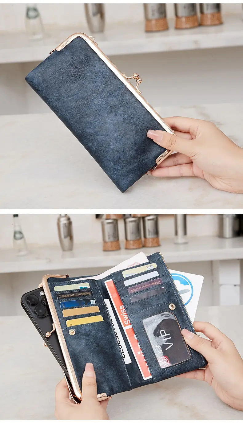 Veekindel polüester-rahakott mitme värviga, kulumiskindla PU voodriga