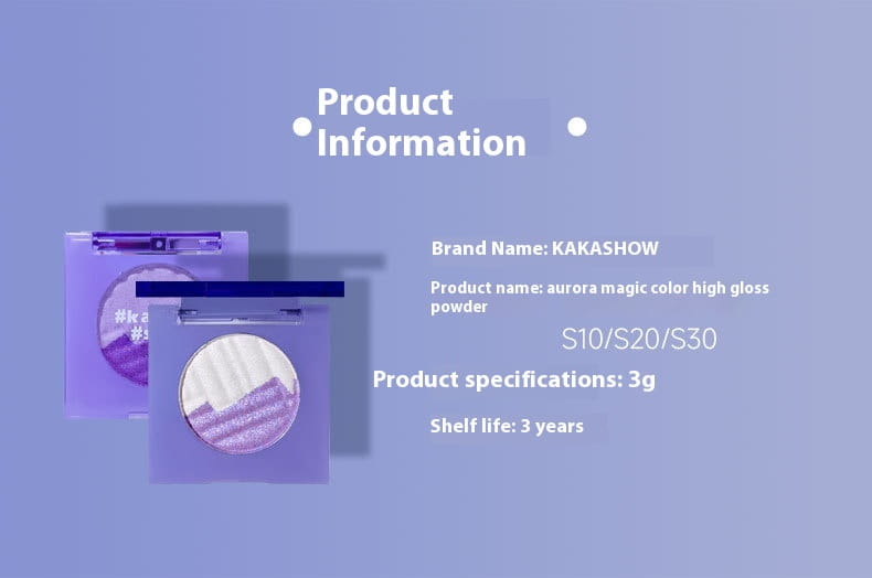 Chameleon Highlight Repair Powder for Brightening Skin and Enhancing Outline