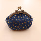 Denim Cloth Vintage Handmade Women’s Hand-held Coin Purse Hasp Card - Vintage Denim Coin Purse for Stylish Wallet