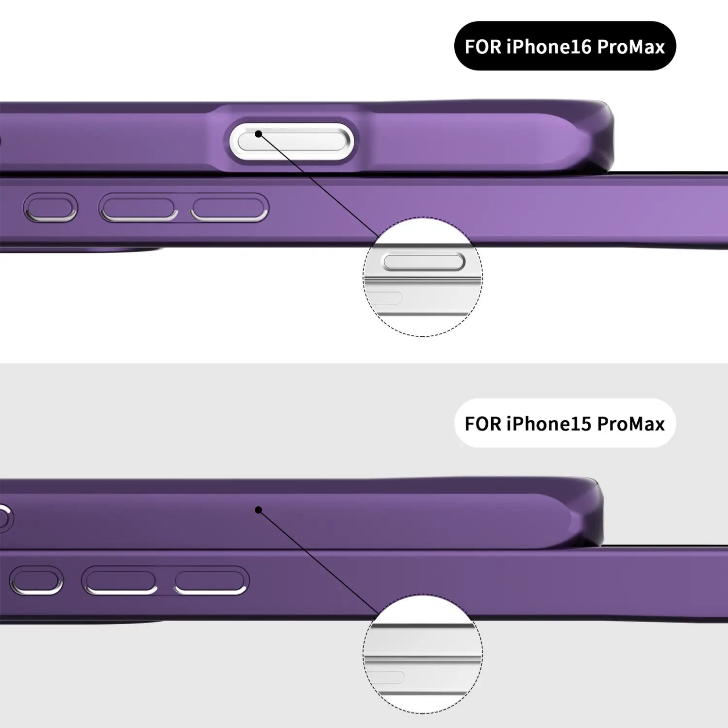 Magnetic Bracket Phone Case Compatible with iPhone Models in Metallic Paint